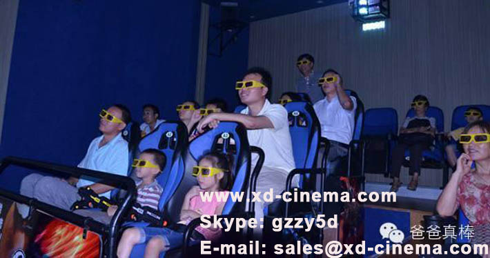 Son’s interest is father’s Driving force to open the 7d theater 1