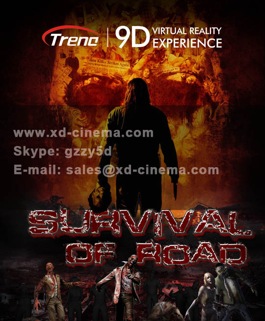 Survival of road- 9d vr film