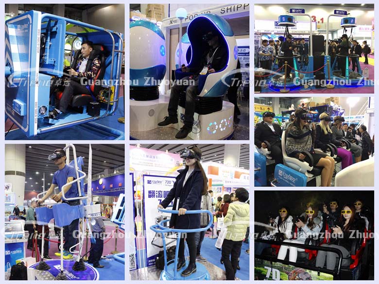 Let’s experience the Xindy VR machine in 119th Canton Fair (2)