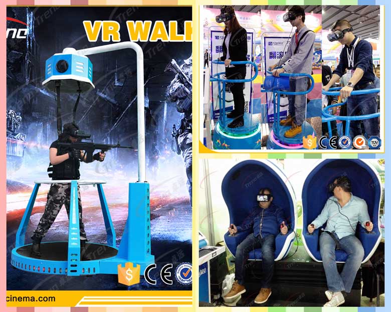 Xindy Virtual Reality Simulator Treadmill will be shown in Global Sources Electronics (2)