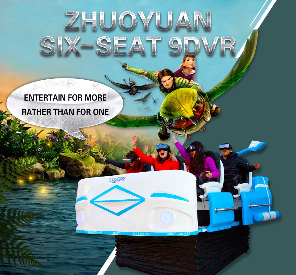 Xindy Virtual Reality Cinema Six-seat 9D VR Simulator (4)