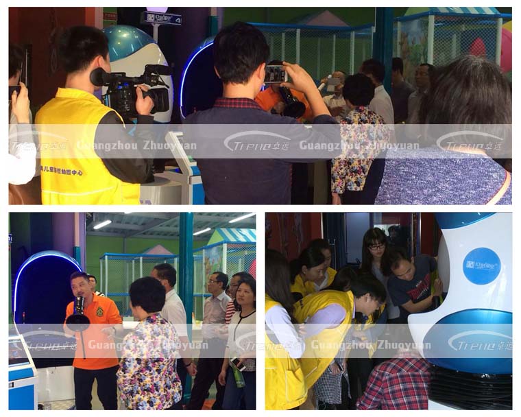Xindy had supported the public welfare with 9d vr simulator (1)