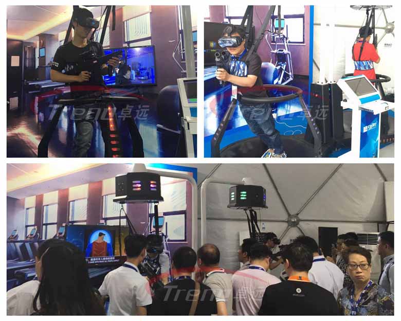 Xindy showed the most compelling vr equipments in Summit (1)