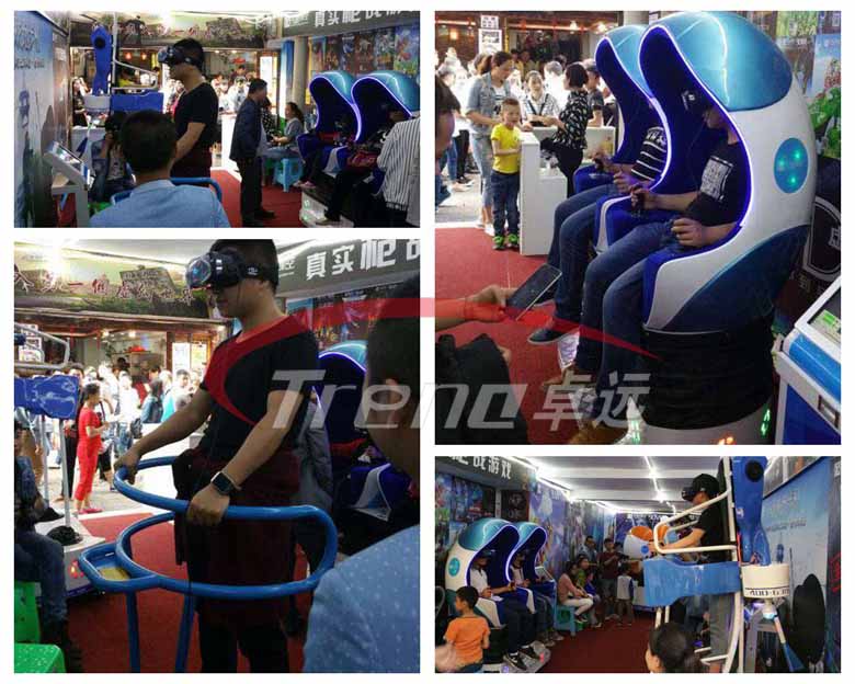 Xindy high profitable vr simulator experience pavilion in Taiwan (1)