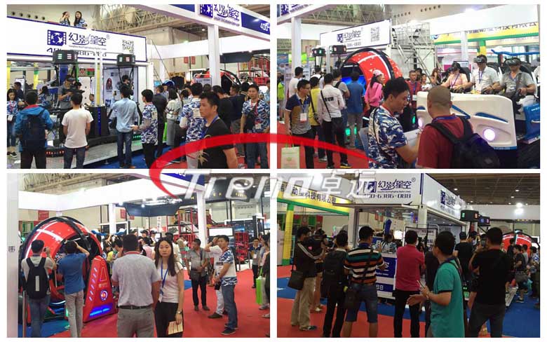 Virtual reality simulator winning fans at Canton Fair (1)