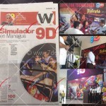The el nuevo diario in Managua Have Boarded 9D Theater of Our Client