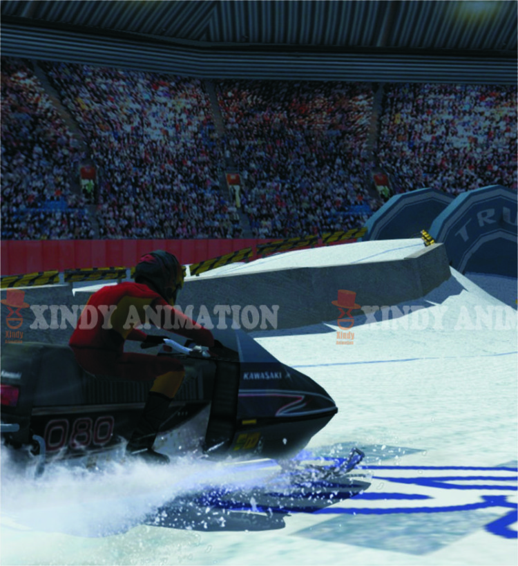 Sled Race 4d 5d 6d cinema movies