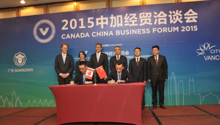 Xindy is the only VR manufacture which was invited to the CANADA CHINA BUSINESS FORUM