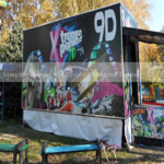 Xindy popular 9d mobile cabin cinema in Moldova