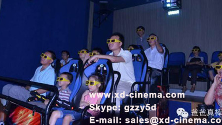 Son’s interest is father’s Driving force to open the 7d theater