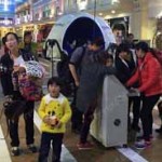 Xindy newest immersive virtual reality cinema in shopping mall