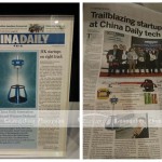 Xindy Virtual Reality Treadmill appeared in the local newspapers in HK Exhibition