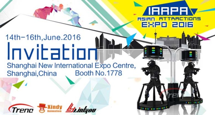 Xindy vr simulator will meet you in AEE 2016
