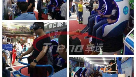 Xindy high profitable vr simulator experience pavilion in Taiwan