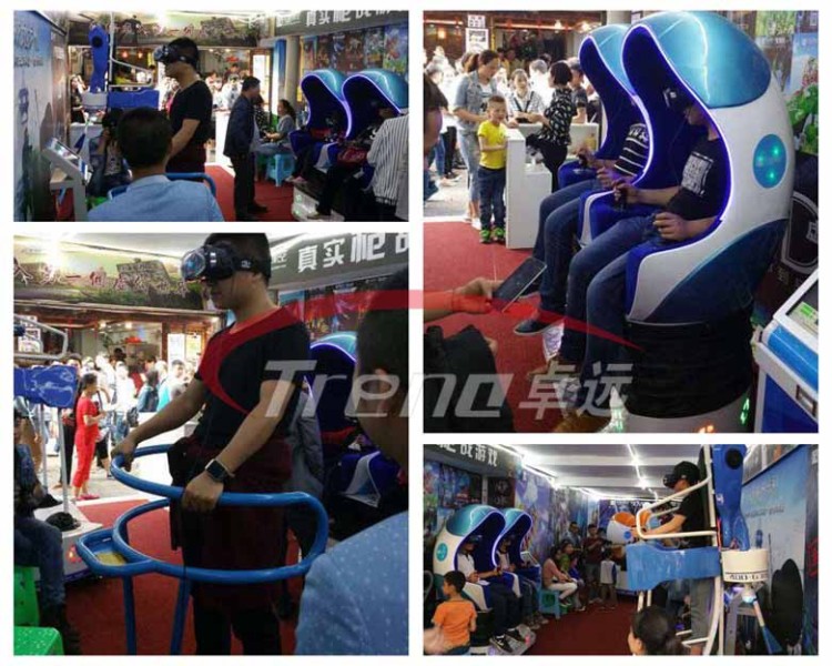 Xindy high profitable vr simulator experience pavilion in Taiwan