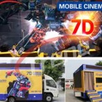 Travelling and making money by driving the truck mobile cinema