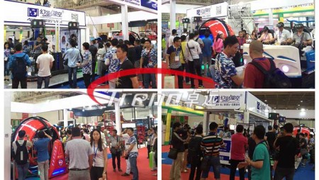 Virtual reality simulator winning fans at Canton Fair