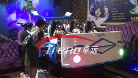 Xindy popular six-seat 9d vr simulator in KTV