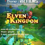 Elven kingdom virtual reality movie