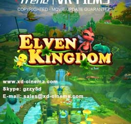 Elven kingdom virtual reality movie