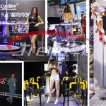 Xindy virtual reality simulator were well received in GTI exhibition