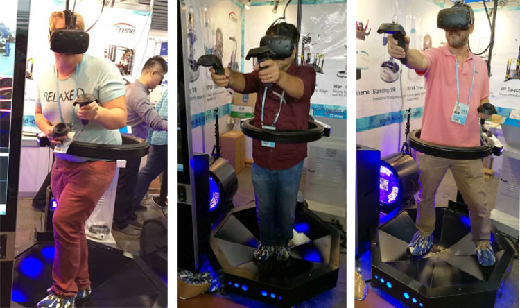 Xindy vr products were winning fans in 120th Canton Fair