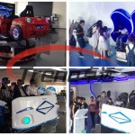 9d simulator and racing simulator in car store