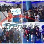 Profitable virtual reality simulator in amusement park