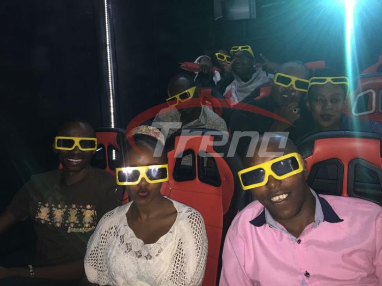 Xindy 12D Cinema hydraulic 9 seats in Kenya