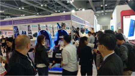 Xindy’s VR Products displayed at Hong Kong Global Mobile Electronics Exhibition