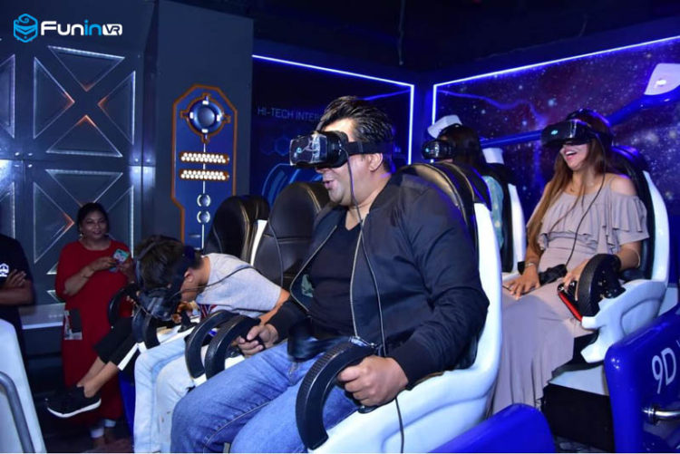 FuninVR’s VR Gaming Zone in Noida, India