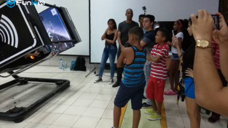 Guangzhou Zhuyuan’s VR simulators in Cuba