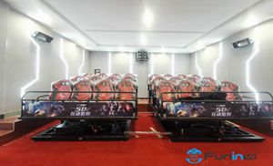 24 Seats 5D Movie Theater project In China