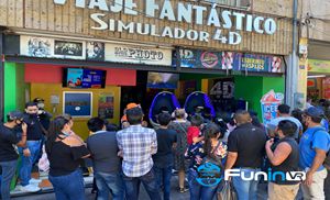 Indoor virtual reality (VR) theme park In Mexico